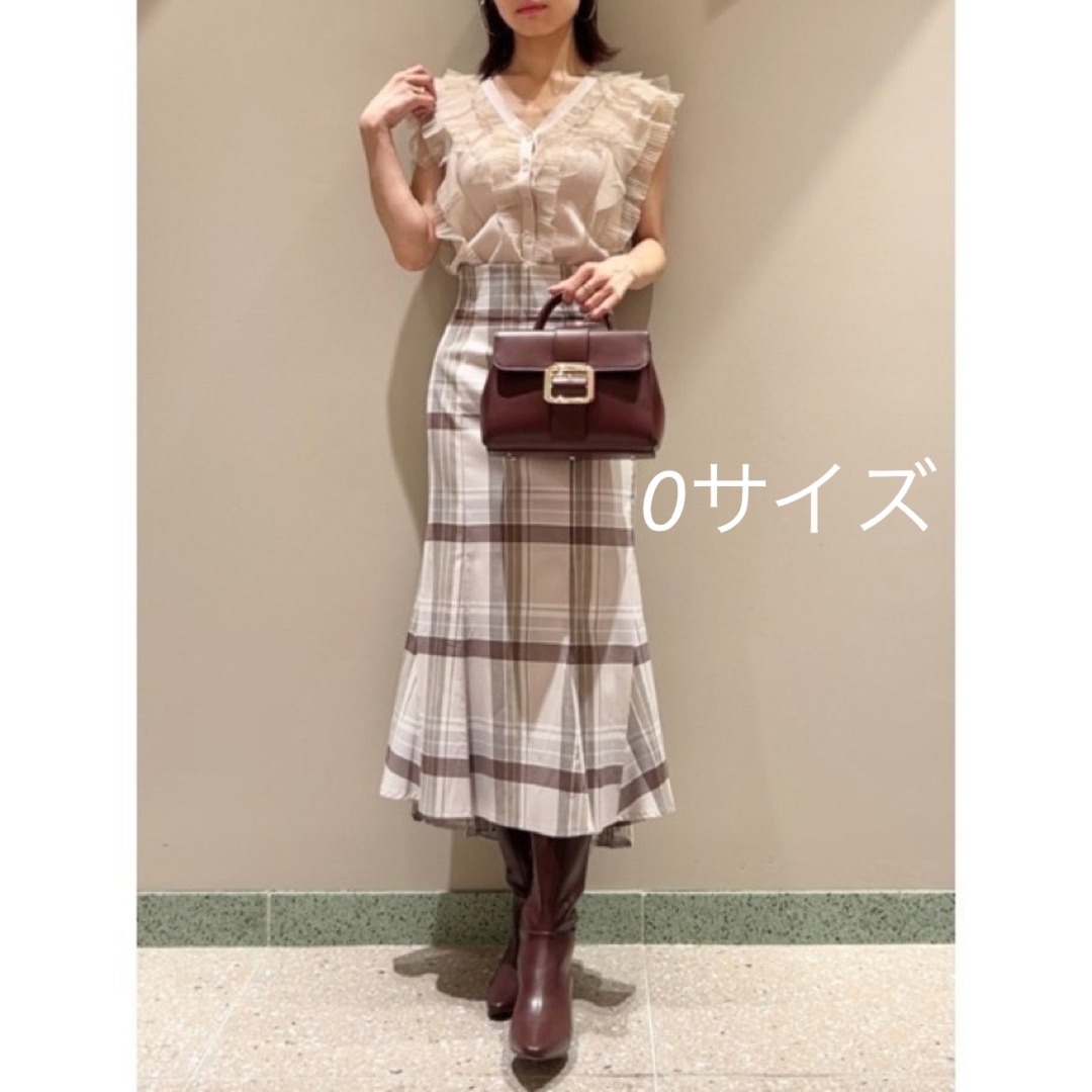 SNIDEL - SNIDEL スナイデル フィッシュテールスカート S ブラウンの