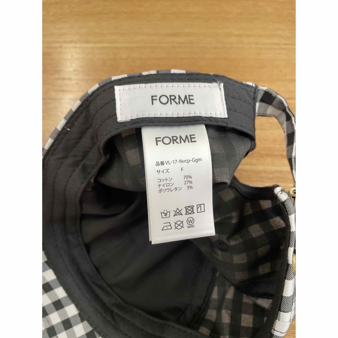 forme(フォルメ)のFORME 東原亜希 ノベルティ　キャップ レディースの帽子(キャップ)の商品写真