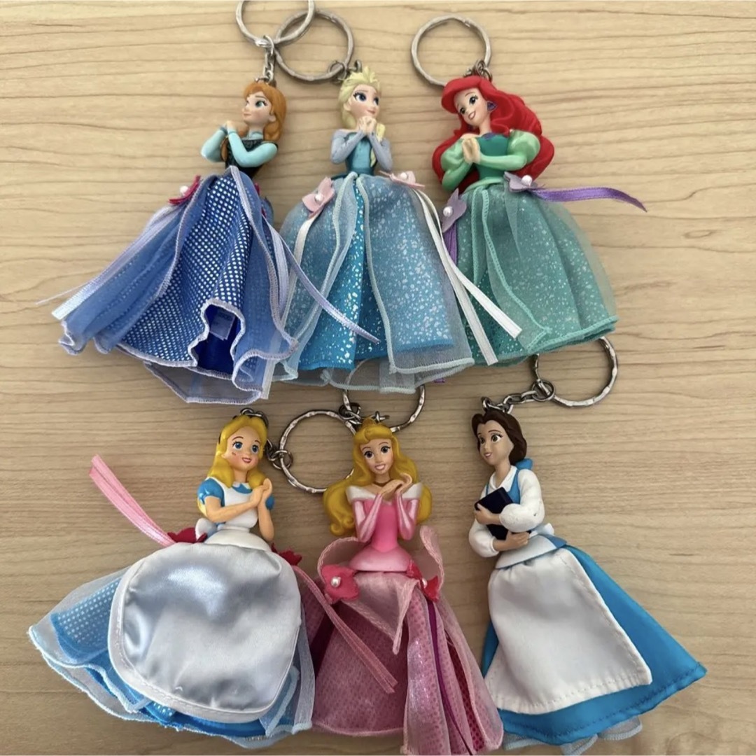 ディズニー　プリンセス　キーホルダー　まとめ売り