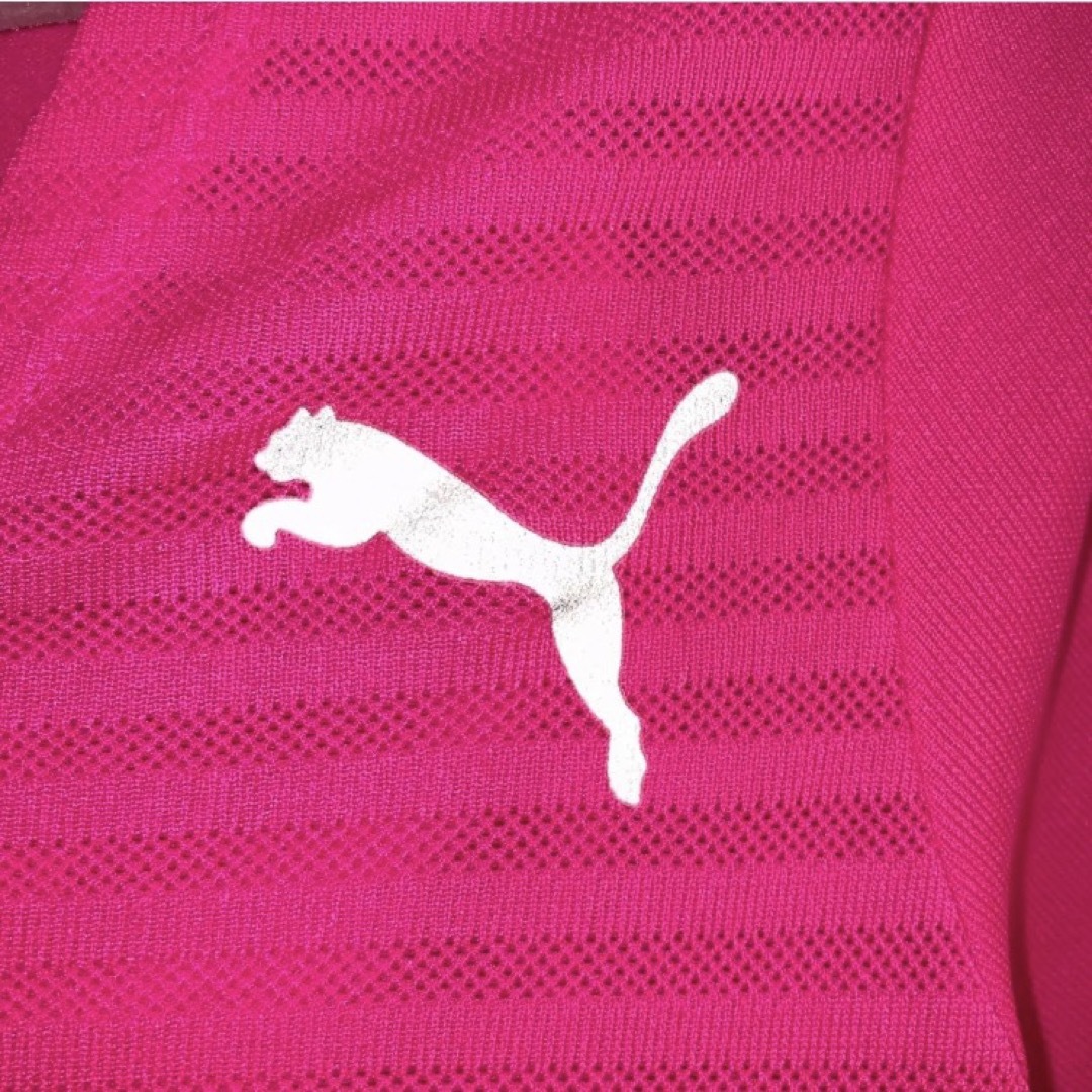 PUMA(プーマ)の★PUMA★プーマ スポーツ ドライ Tシャツ ヨガ ピンク 蛍光ピンク ゆるT スポーツ/アウトドアのトレーニング/エクササイズ(ヨガ)の商品写真