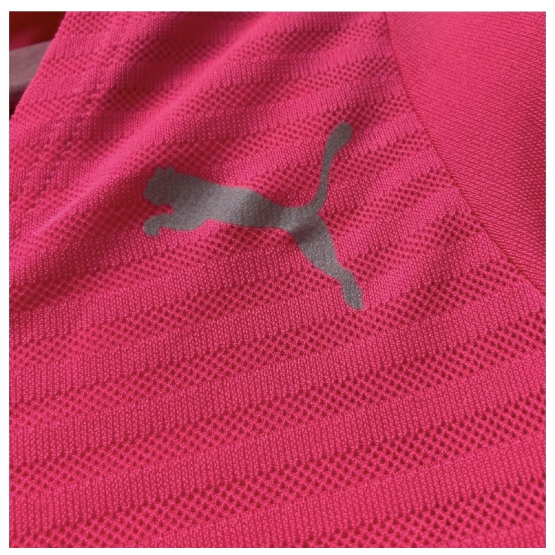 PUMA(プーマ)の★PUMA★プーマ スポーツ ドライ Tシャツ ヨガ ピンク 蛍光ピンク ゆるT スポーツ/アウトドアのトレーニング/エクササイズ(ヨガ)の商品写真