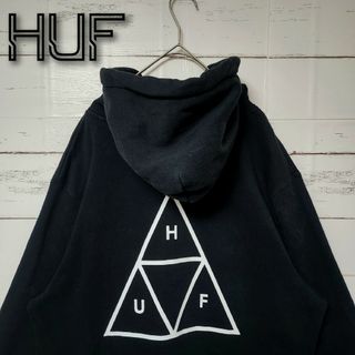 HUF - 《大人気》HUF ハフ パーカー トライアングル バックロゴ