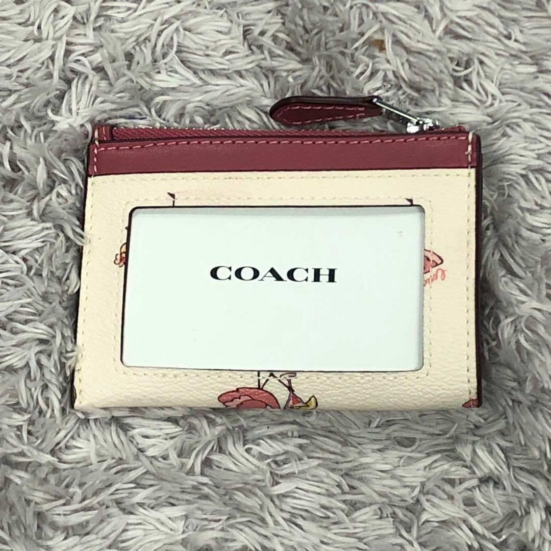 COACH(コーチ)のフラミンゴ⭐COACH⭐コーチ⭐新品 コインIDパスケース 新作 レディースのファッション小物(パスケース/IDカードホルダー)の商品写真