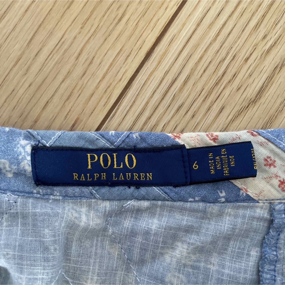 POLO RALPH LAUREN(ポロラルフローレン)のPOLO RALPH LAUREN ラルフローレン パッチワーク スカート 美品 レディースのスカート(ロングスカート)の商品写真