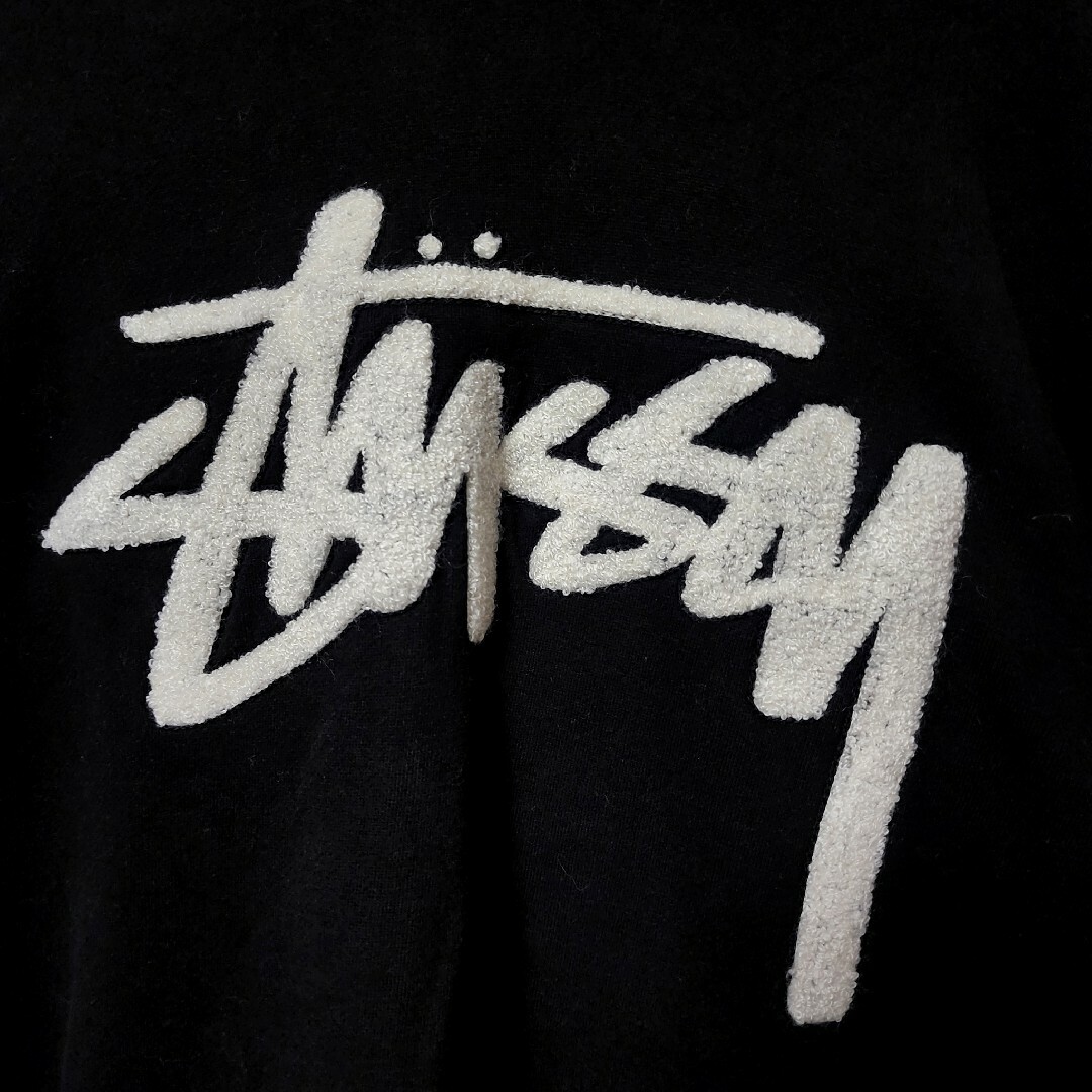 《希少》STUSSY ステューシー パーカー インターナショナル パイルロゴ M