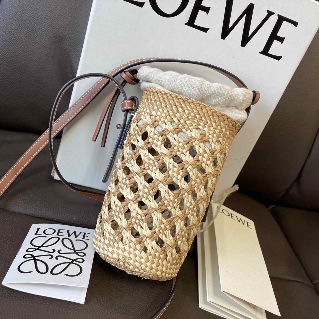 LOEWE - LOEWE ロエベ シリンダーポケット アナグラム ショルダー