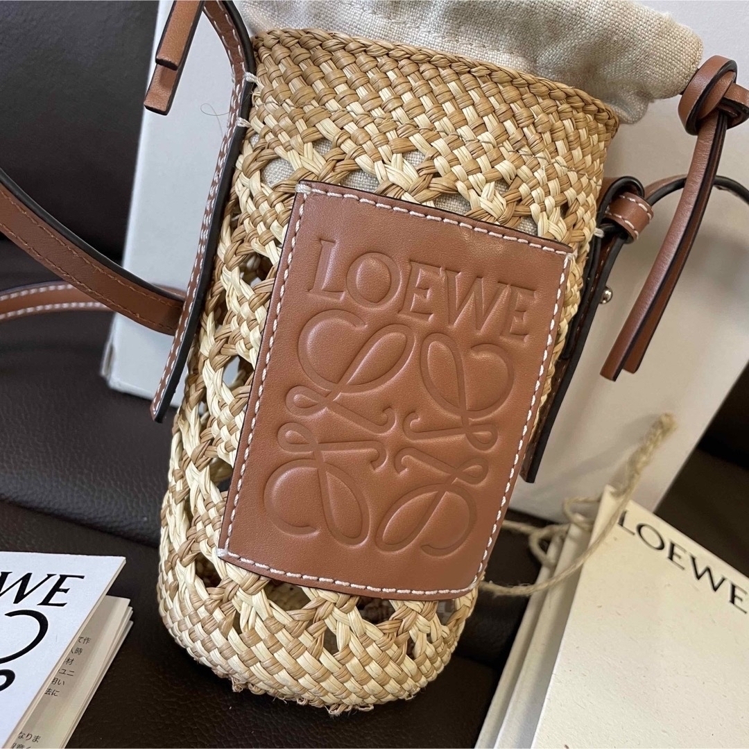 LOEWE - LOEWE ロエベ シリンダーポケット アナグラム ショルダー