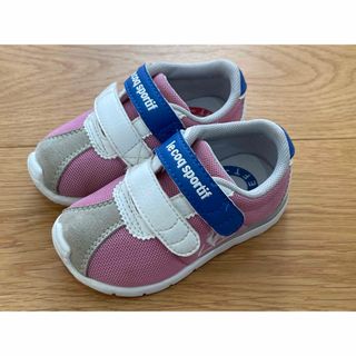 ルコックスポルティフ(le coq sportif)の【美品】ルコック・スポルティフ　ベビーシューズ　スニーカー　ピンク　13cm(スニーカー)