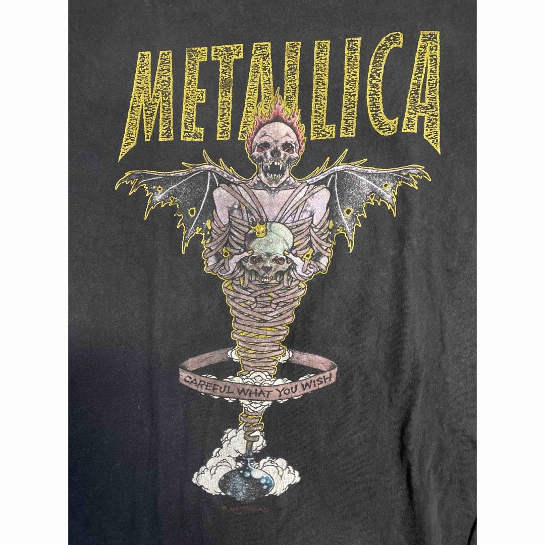 90'S 当時物　METALLICA  パスヘッドTシャツ　ヴィンテージ　XL メンズのトップス(Tシャツ/カットソー(半袖/袖なし))の商品写真