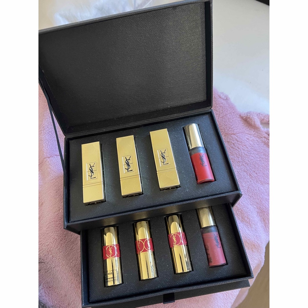 Yves Saint Laurent(イヴサンローラン)のサンローラン　ミニリップデラックスセット コスメ/美容のベースメイク/化粧品(口紅)の商品写真