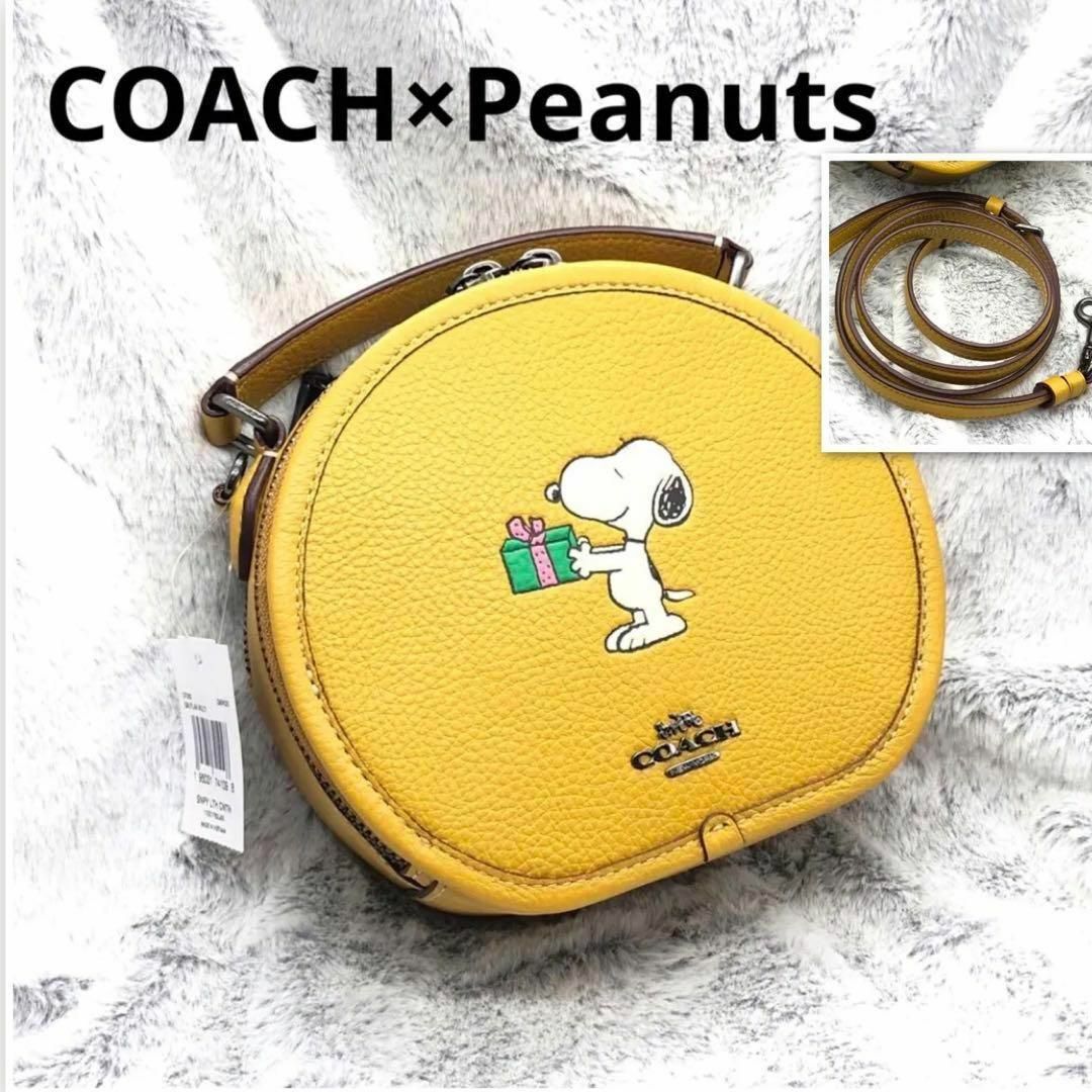 COACH×PEANUTS ショルダーバッグ　　コーチ　スヌーピー レディース