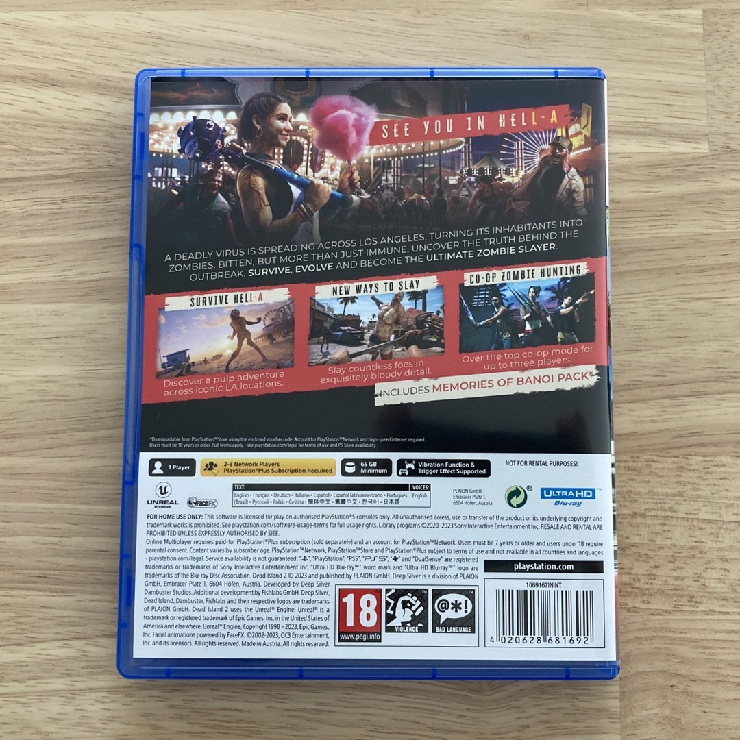 PlayStation - PS5 DEAD ISLAND2 デッドアイランド2 北米版の通販 by