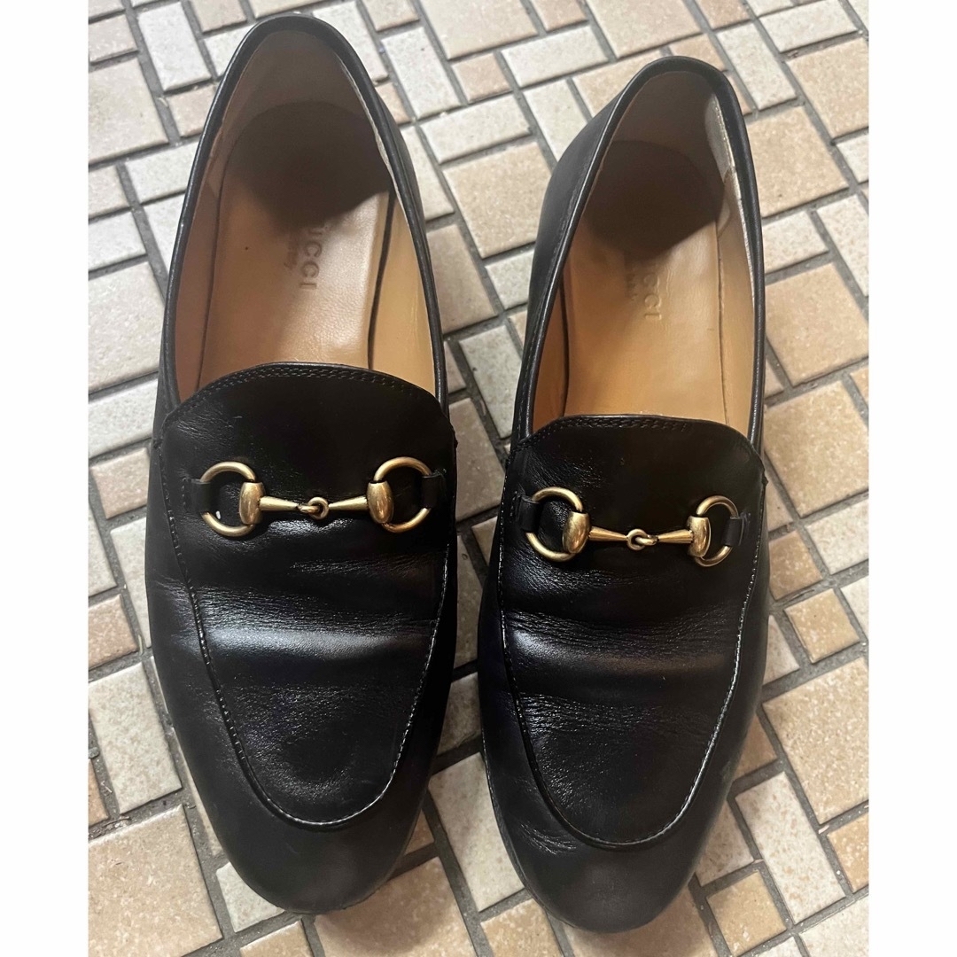 Gucci - GUCCI グッチ ヨルダーン ホースビット ローファー 美品