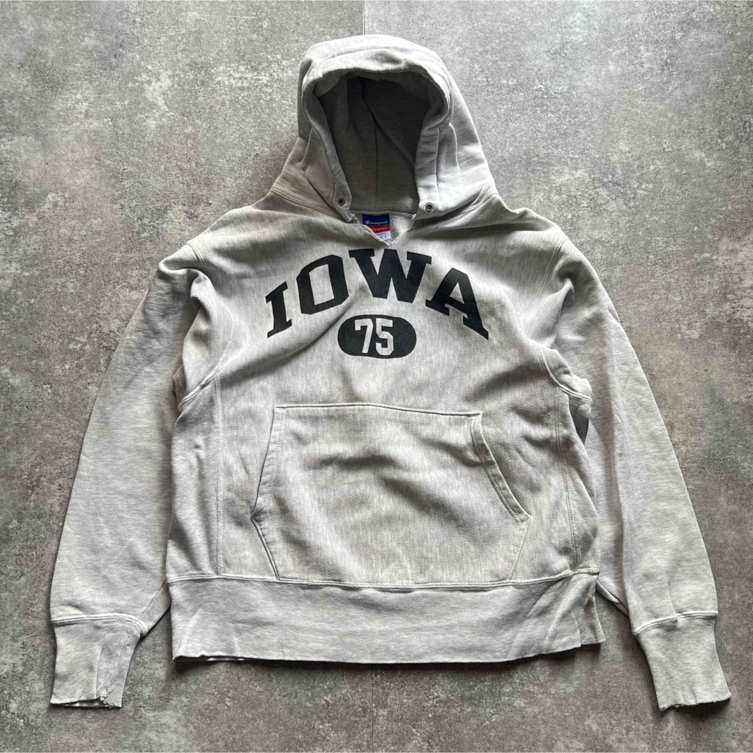 90s Champion ヴィンテージ リバースウィーブ IOWA パーカー-