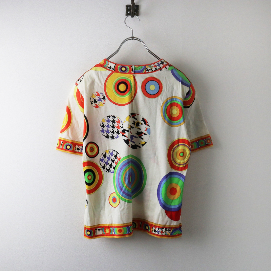 LEONARD - レオナール LEONARD パッチワークプリントTシャツ /マルチ