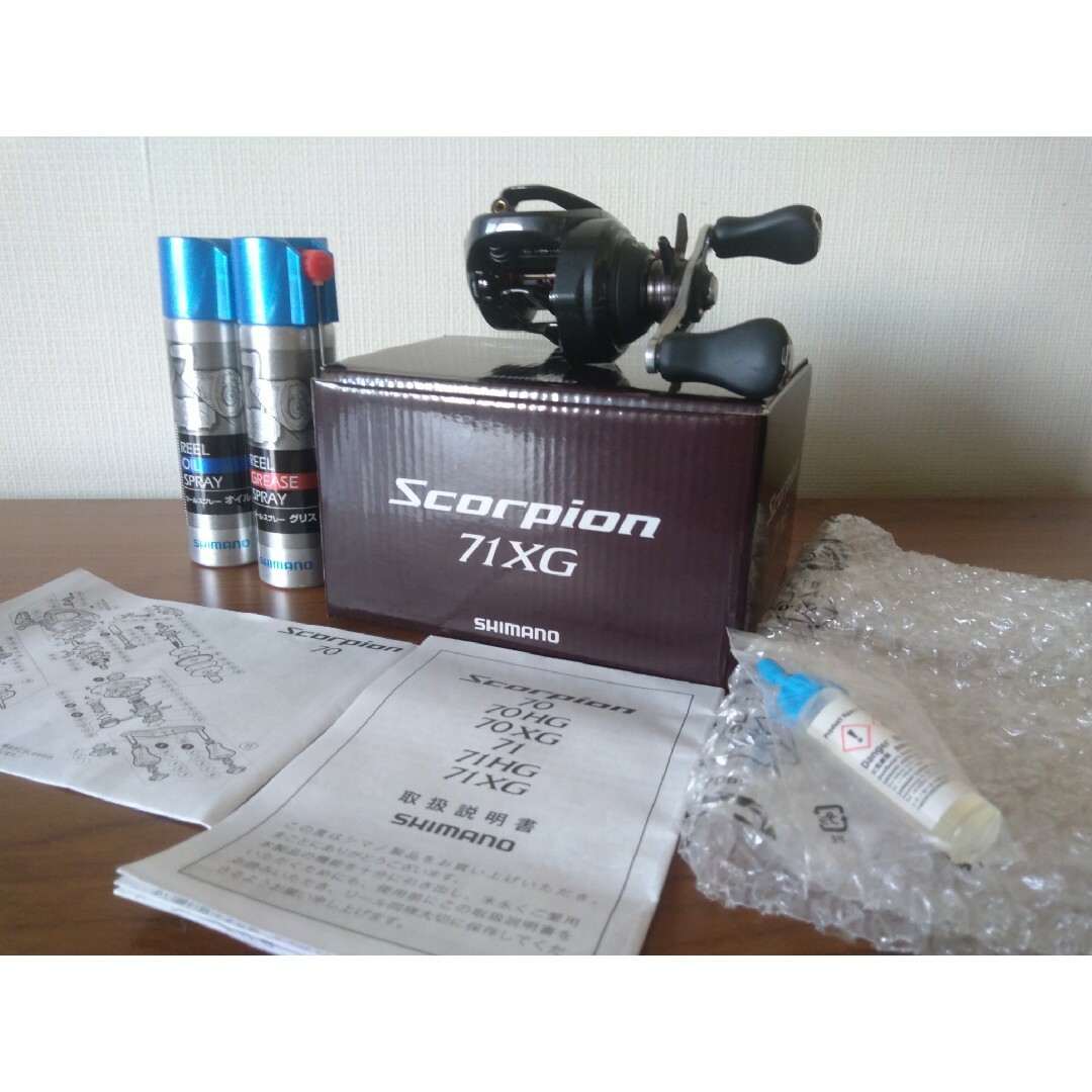 Scorpion71シマノ 16スコーピオン 71XG オイル付き