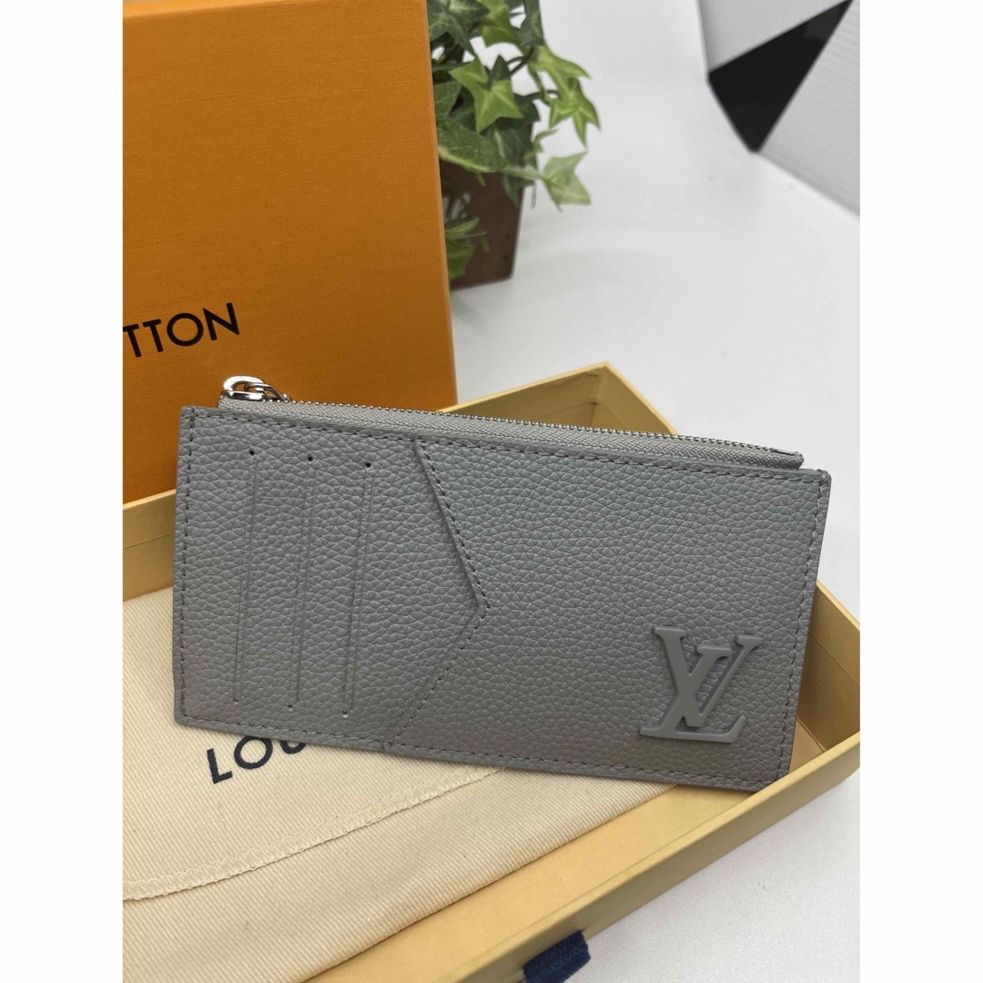 【極美品】LOUIS VUITTON フラグメントケース LVアエログラムGRY