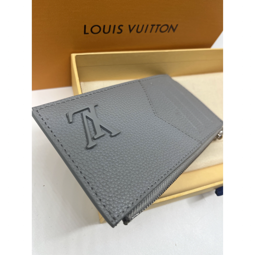 極美品】LOUIS VUITTON フラグメントケース LVアエログラムGRY-