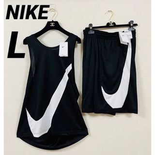 ナイキ(NIKE)のナイキ　ビッグロゴ　タンクトップ　ハーフパンツ　上下　L  バスケ(バスケットボール)