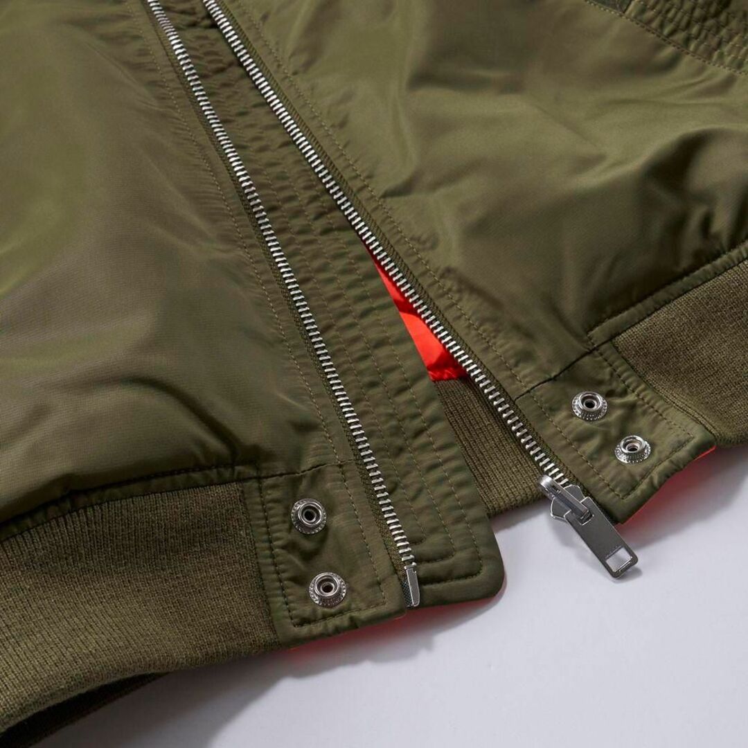 DIESEL - 新品 XL DIESEL MA-1ジャケット ブルゾン アウター RS カーキ