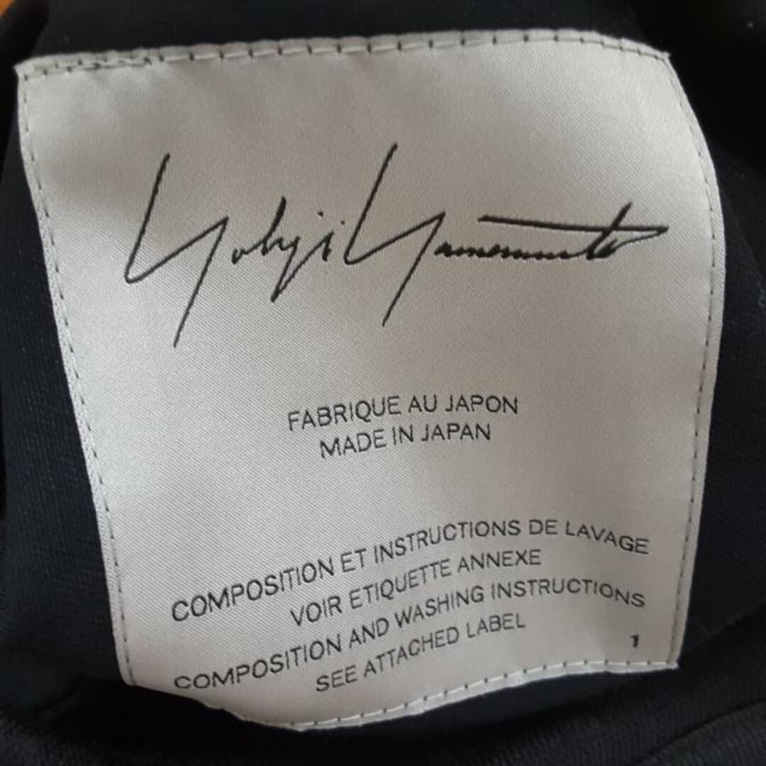 Yohji Yamamoto(ヨウジヤマモト)のヨウジヤマモト ブルゾン レディース - 黒 レディースのジャケット/アウター(ブルゾン)の商品写真