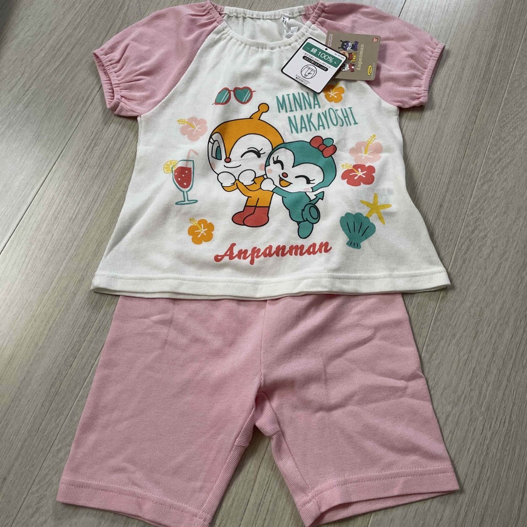 アンパンマン(アンパンマン)のドキンちゃん　パジャマ キッズ/ベビー/マタニティのキッズ服女の子用(90cm~)(パジャマ)の商品写真