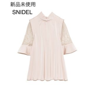 スナイデル(SNIDEL)の未使用♦SNIDEL サテンシアースリーブブラウス(シャツ/ブラウス(半袖/袖なし))