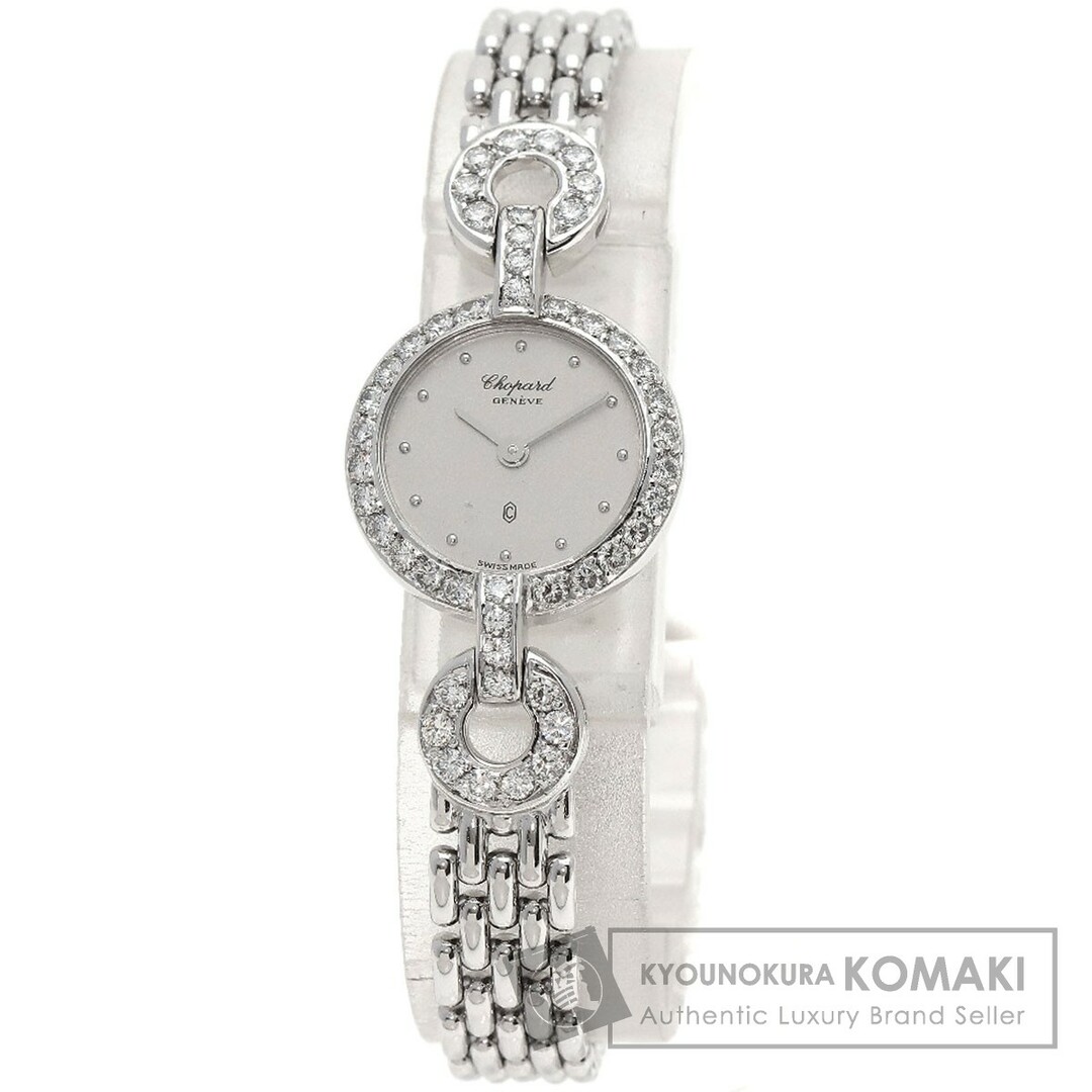 Chopard 10/5085 クラシック ダイヤモンドベゼル 腕時計 K18WG K18WG ダイヤモンド レディース