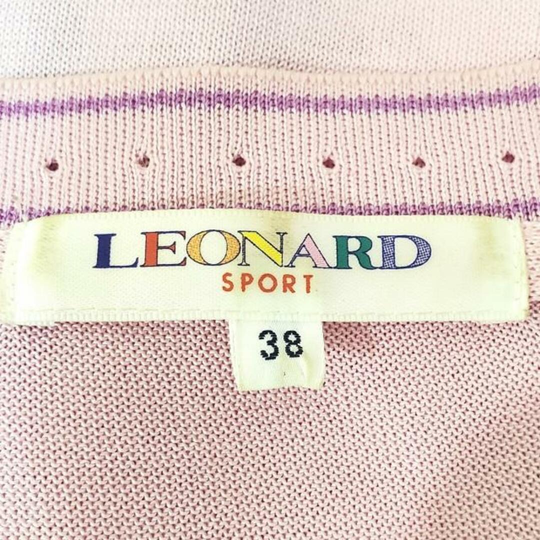 LEONARD(レオナール)のレオナール カーディガン サイズ38 M美品  レディースのトップス(カーディガン)の商品写真