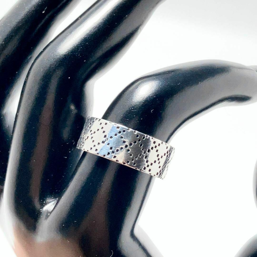 Gucci(グッチ)の【洗浄済】グッチ GUCCI 925 リング 指輪 シルバー 刻印17 Y018 メンズのアクセサリー(リング(指輪))の商品写真