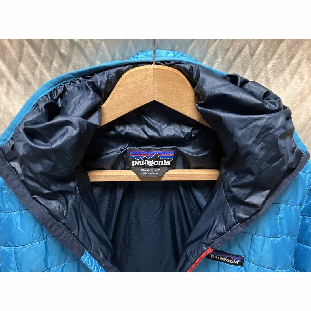 極美品 patagonia ナノパフビビープルオーバー S FA16 廃番希少品 6