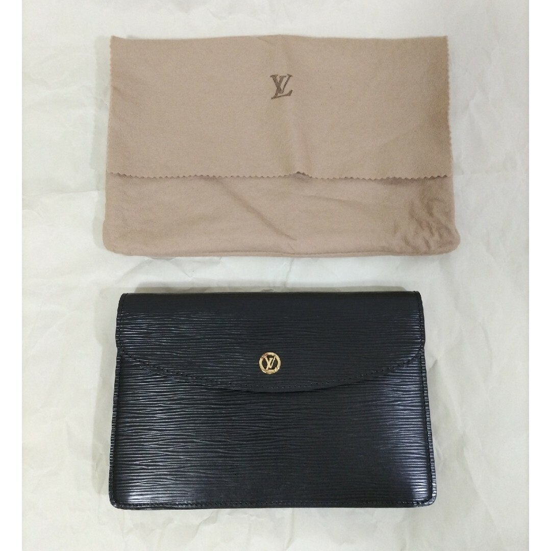 LOUIS VUITTON(ルイヴィトン)のLouis Vuitton ルイヴィトン　モンテーニュ　エピ　クラッチバッグ レディースのバッグ(クラッチバッグ)の商品写真