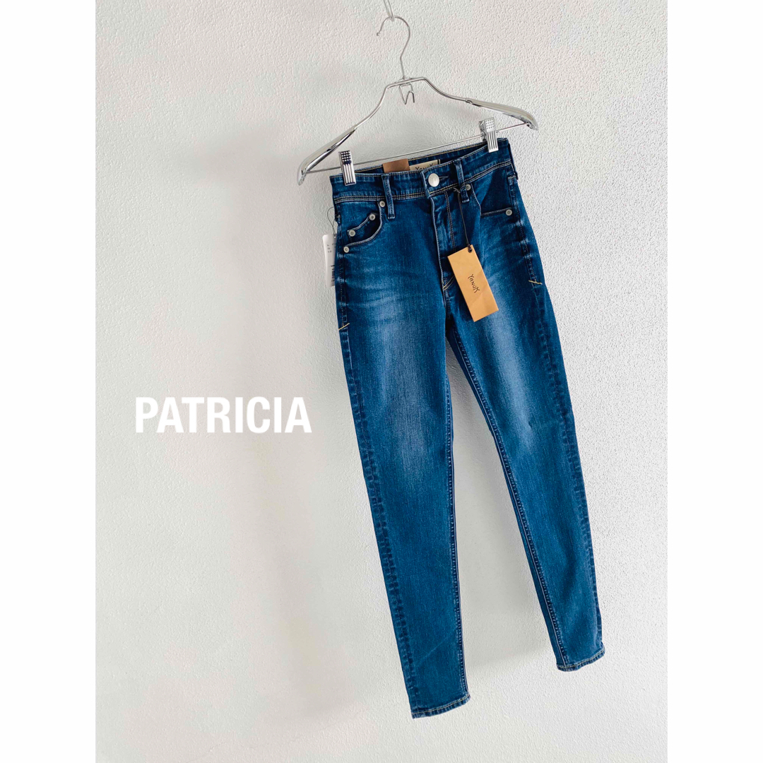 新品 YANUK PATRICIA 22インチ フラットブルー 22aw 日本製 - デニム