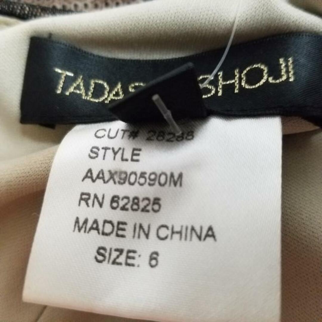 TADASHI SHOJI - タダシショージ ドレス サイズ6 M -の通販 by ブラン