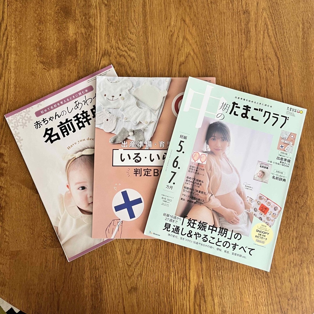 Benesse(ベネッセ)の中期のたまごクラブ　2022秋号 エンタメ/ホビーの雑誌(結婚/出産/子育て)の商品写真