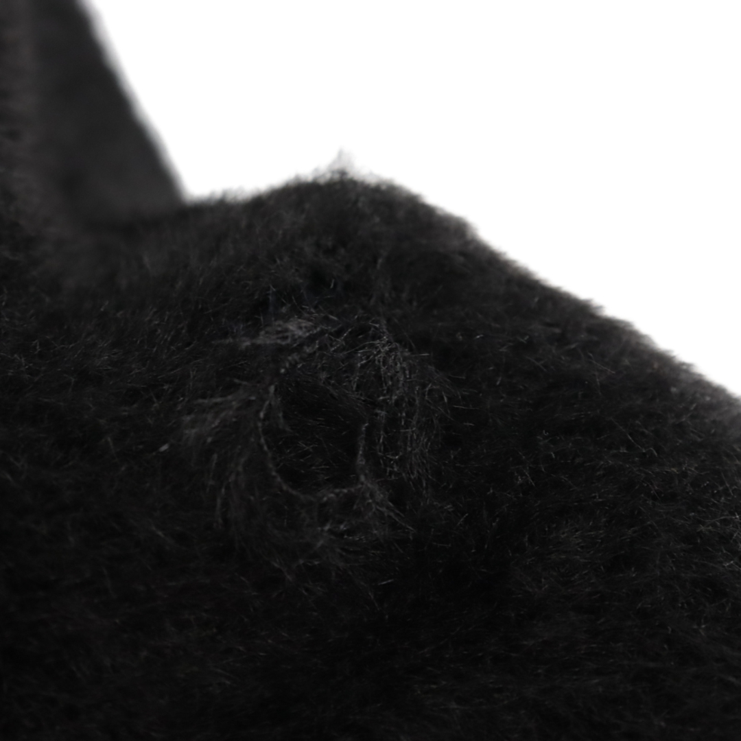 THE BLACK EYE PATCH ブラックアイパッチ OG LABEL MOHAIR CARDIGAN OGラベルロゴ モヘアカーディガン ブラック