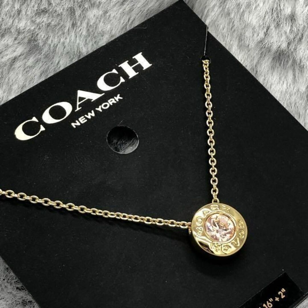 COACH(コーチ)の⭐COACH⭐コーチ⭐新品 ゴールドネックレス レディースのアクセサリー(ネックレス)の商品写真