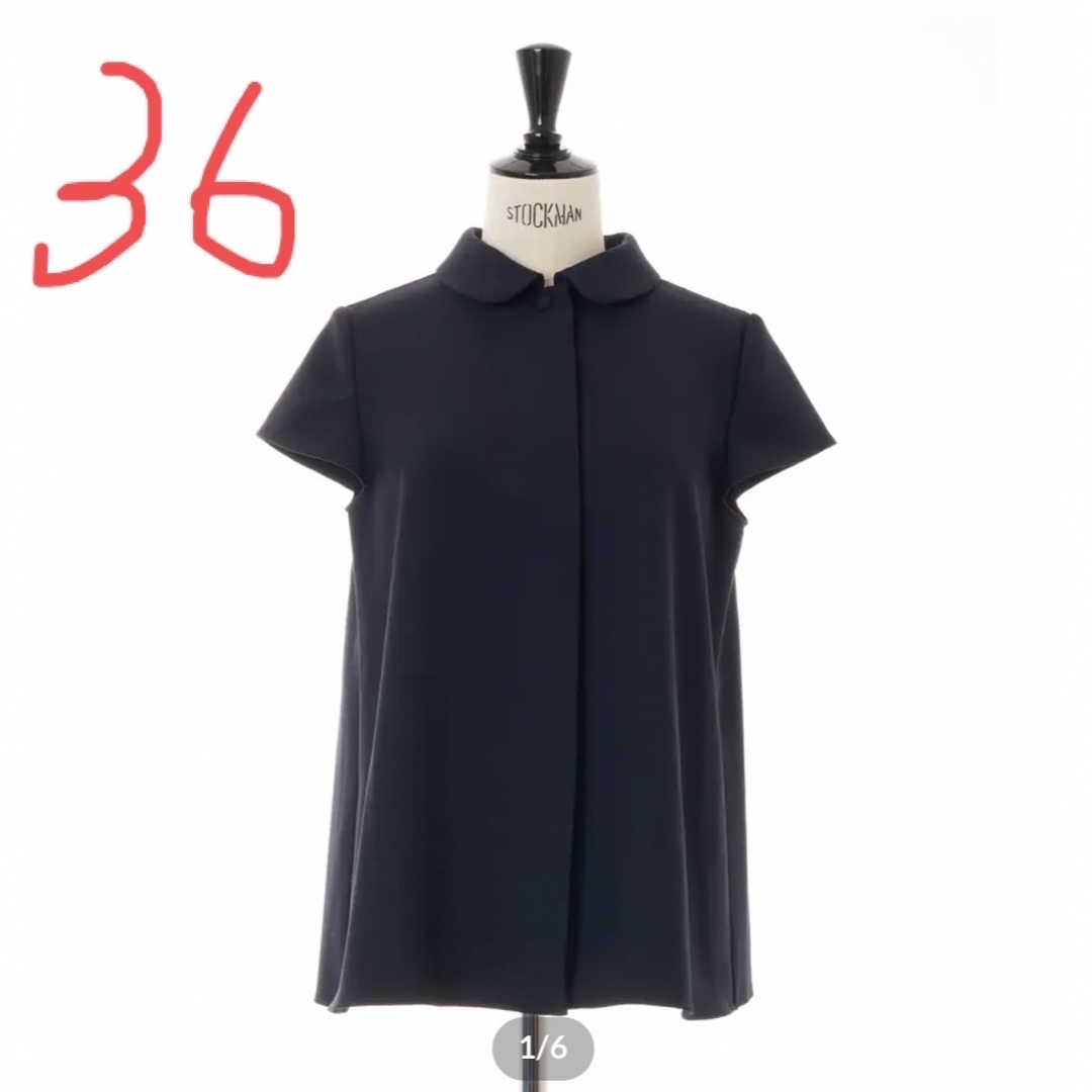 keinarita ケイナリタ Round Collar Blouse 36-