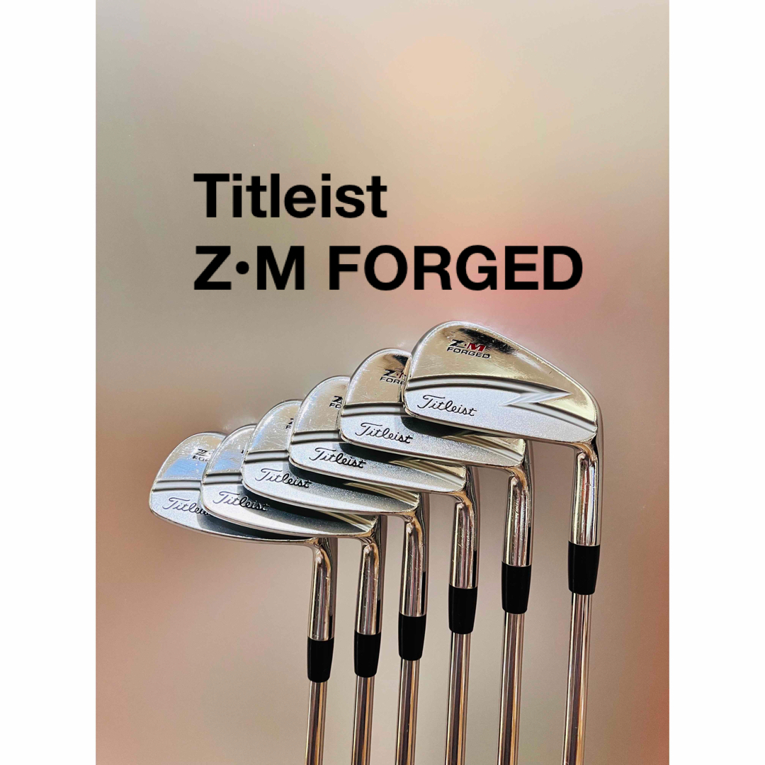 希少　名器 タイトリスト Titleist アイアン Z•M FORGED