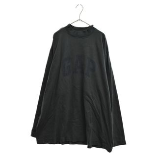 YEEZY GAP イージーギャップ DOVE LS TEE WASHED BLACK バックプリント ドーヴ ロングスリーブカットソー 長袖Tシャツ  ウォッシュドブラック