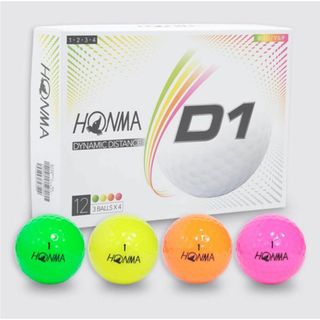 ★本間ゴルフ（HONMA） D1ボール 1ダース(12個)(その他)