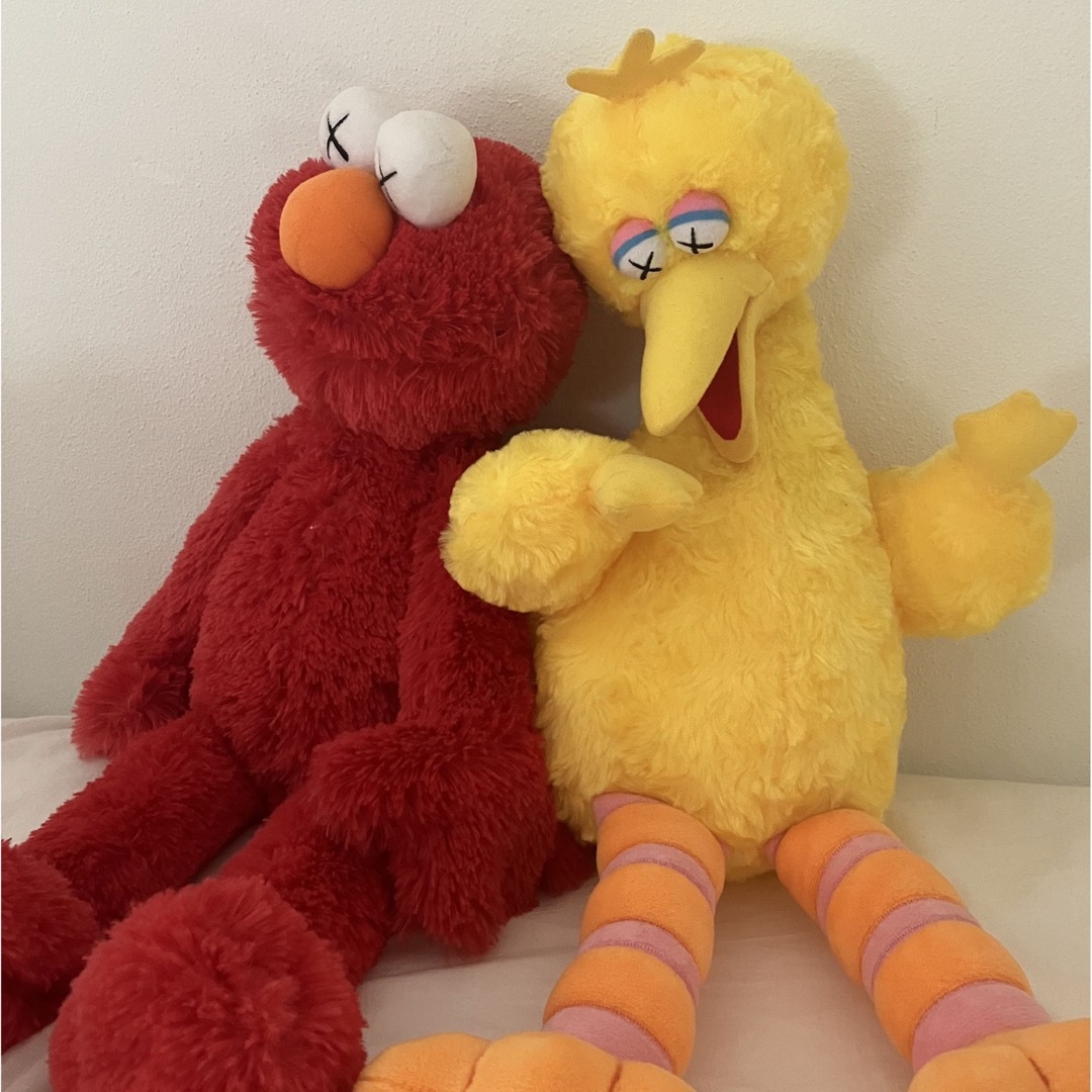 KAWS SESAME STREET エルモ&ビッグバード