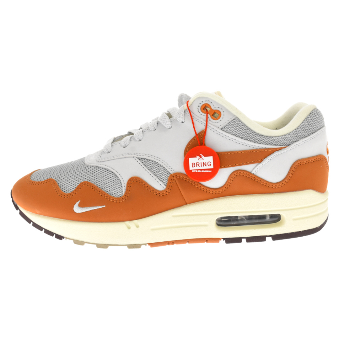 NIKE ナイキ ×Patta Air Max 1 Monarch×パタ エアマックス1 モナーク ローカットスニーカー オレンジ/ホワイト US10/28cm DH1348-001