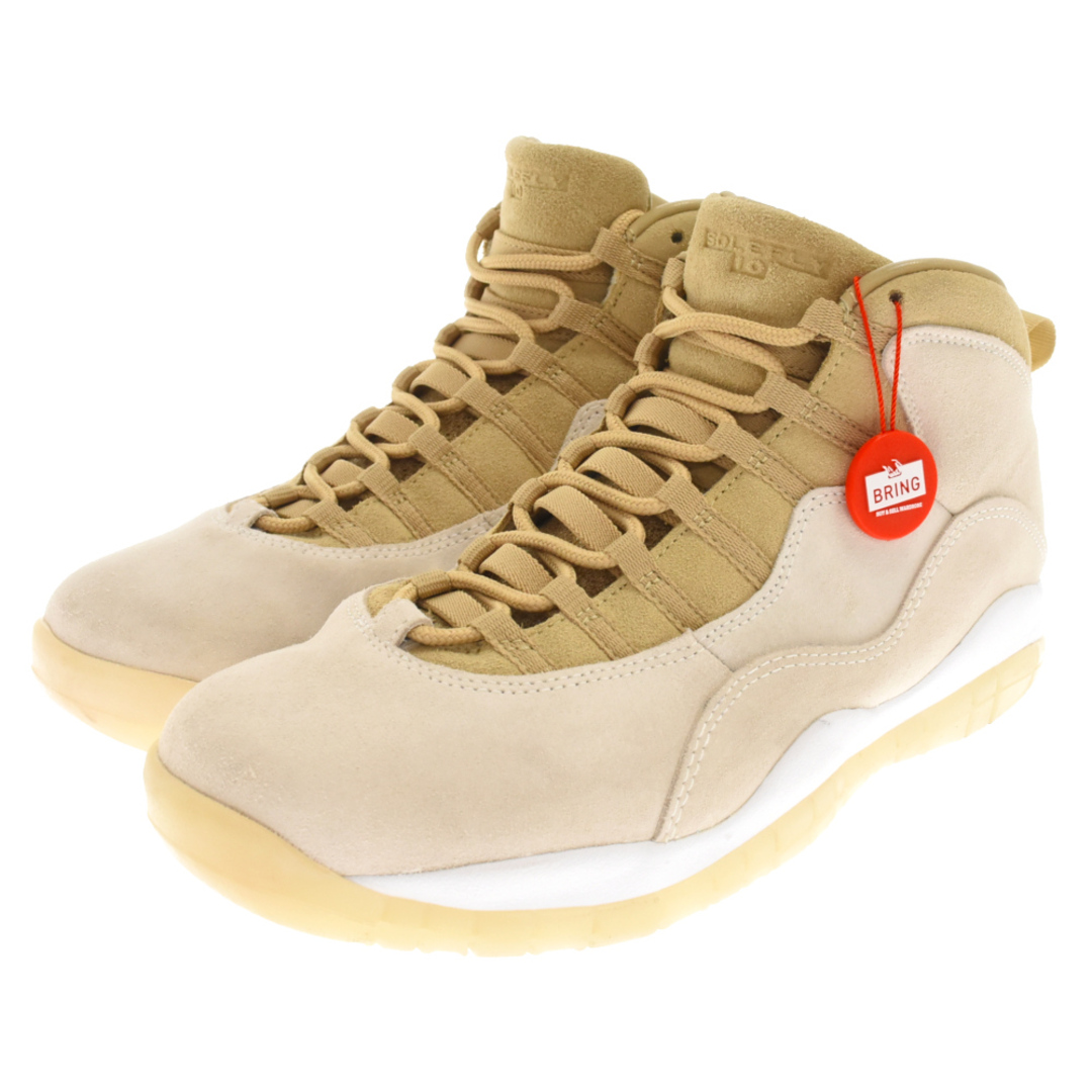 NIKE ナイキ SoleFly Air Jordan 10 Retro 10th Anniversary×ソールフライ エアジョーダン10 レトロ 10th アニバーサリー ベージュ US10.5/28.5cm CZ6599-100