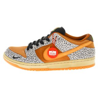 ナイキ(NIKE)のNIKE SB ナイキエスビー DUNK LOW SB PRO ISO SAFARI ダンクローSB プロ サファリ ローカットスニーカー ブラウン/グレー US9.5/27.5cm CD2563-002(スニーカー)