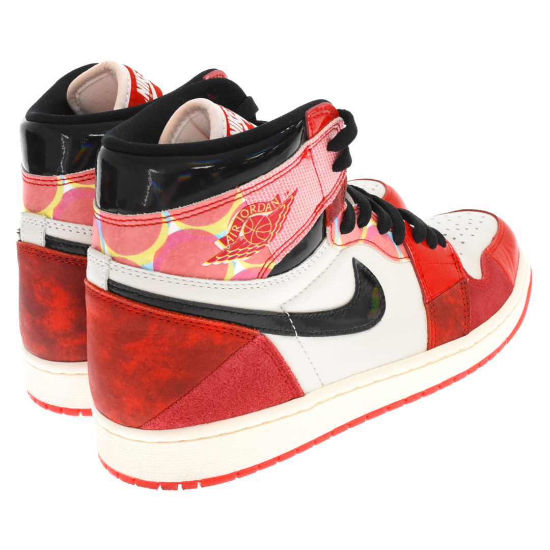 NIKE ナイキ AIR JORDAN 1 RETRO HIGH OG SPIDER-MAN エアジョーダン1 レトロハイオリジナル スパイダーマン  ハイカットスニーカー DV1748-601 レッド US10/28.0cm