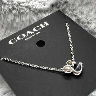 ⭐COACH⭐コーチ⭐新品　ネックレス　シルバー　Cモチーフ