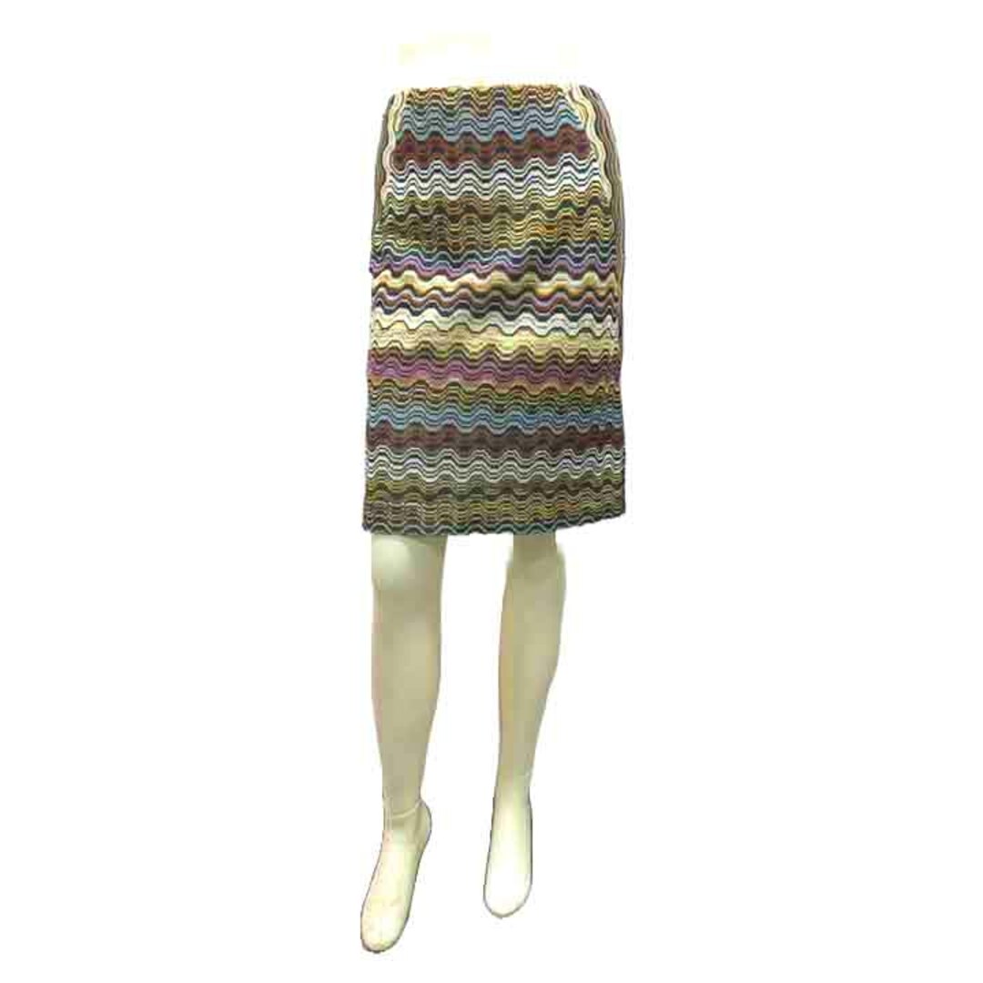 MISSONI(ミッソーニ)の【中古】MISSONI ミッソーニ スカート レディ―ス ニット　44サイズ　13号　LLサイズ レディースのスカート(その他)の商品写真