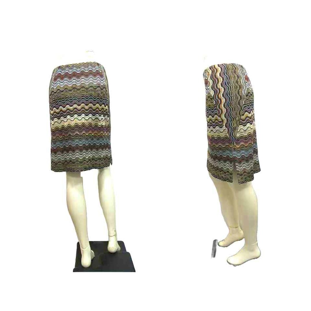 MISSONI(ミッソーニ)の【中古】MISSONI ミッソーニ スカート レディ―ス ニット　44サイズ　13号　LLサイズ レディースのスカート(その他)の商品写真