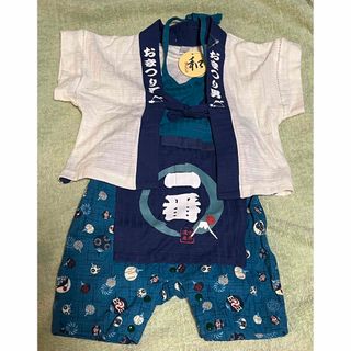 マザウェイズ(motherways)のベビー服　おまつり　はっぴ　未使用品(甚平/浴衣)